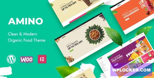 Amino v1.0 - Organic & Food WordPress Theme