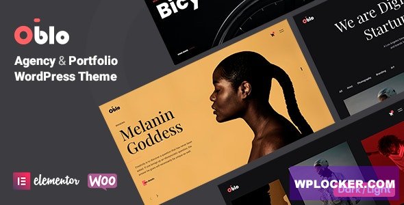 Oblo v2.0.4 - Portfolio Agency WordPress Theme