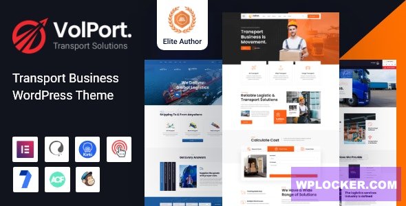 Volport v1.1.0 - Logistics & Transport WordPress Theme