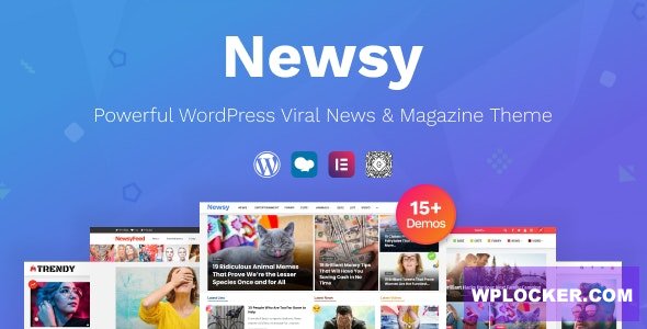 Newsy v1.5.0 - Viral News & Magazine WordPress Theme