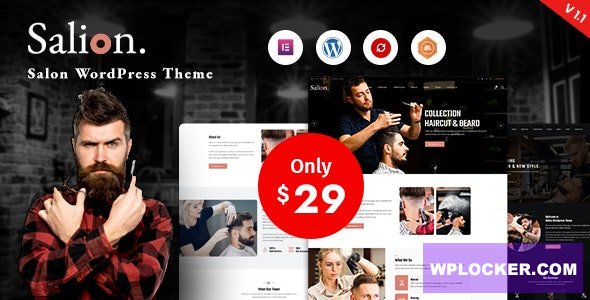 Salion v1.4 – Hair Salon WordPress Theme