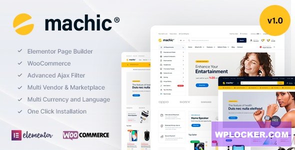 Machic v1.0.3 - Electronics Store WooCommerce Theme