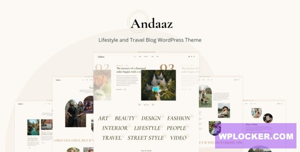 Andaaz v1.0.1 - Lifestyle and Travel Blog WordPress Theme