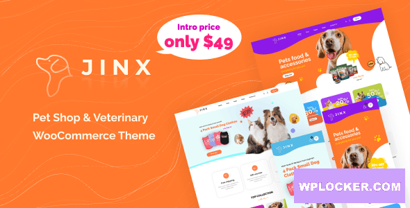 Jinx v1.0.4 - Pet Shop & Veterinary WooCommerce Theme