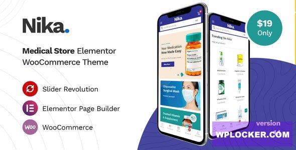 Nika v1.1.3 - Medical Elementor WooCommerce Theme