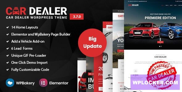 Car Dealer v3.7.0 - Automotive Responsive WordPress Theme