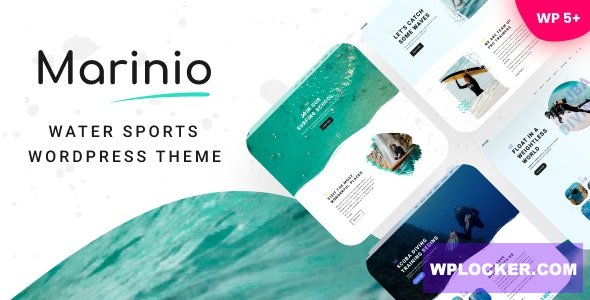 Marinio v1.0.5 - Water Sports WordPress Theme
