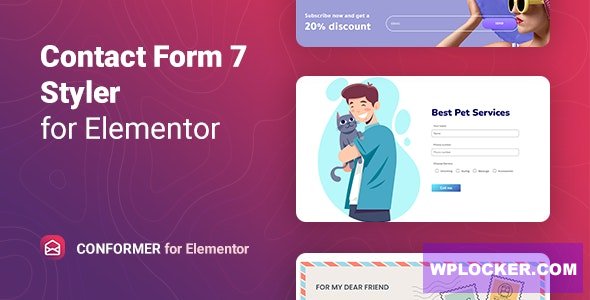 ConFormer v1.0.4 - Contact Form 7 styler for Elementor