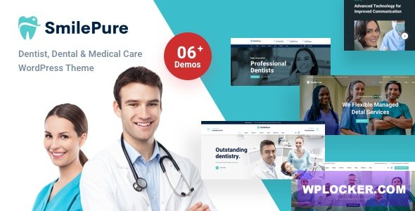 SmilePure v1.2.9 - Dental & Medical Care WordPress Theme