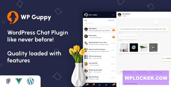 WP Guppy v2.3 - A live chat plugin for WordPress