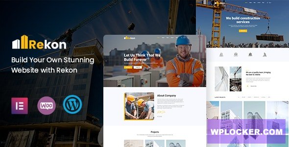 Rekon v1.0.16 - Construction WordPress Theme