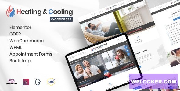 HeaCool v2.6 - Heating & Air Conditioning WordPress Theme