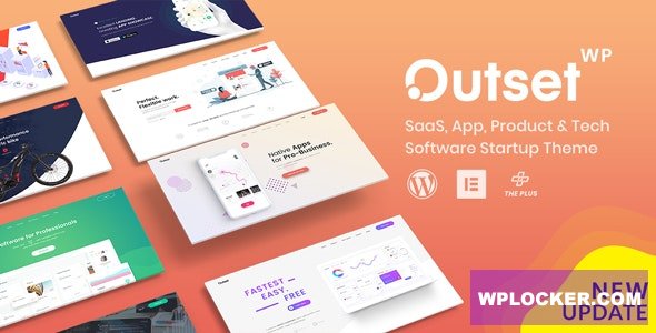 The Outset v1.2.1 - MultiPurpose WordPress Theme for Saas & Startup