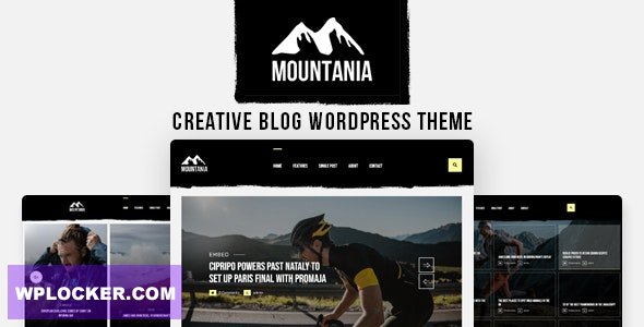 Mountania v1.0 - Creative Blog WordPress Theme