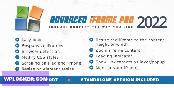 Advanced iFrame Pro v2022.4