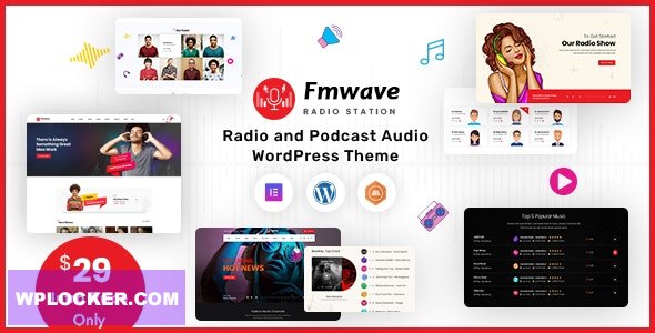 Fmwave v2.3 - Radio Station WordPress Theme + RTL