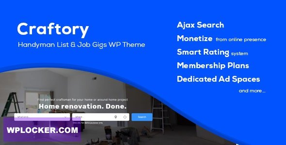 Craftory v2.0.1 - Directory Listing Job Board Theme