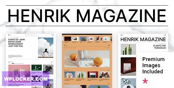 Henrik v1.2.1 - Creative Magazine Theme