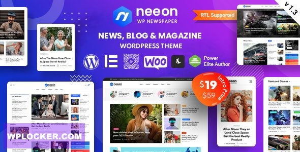 Neeon v1.3 - WordPress News Magazine Theme