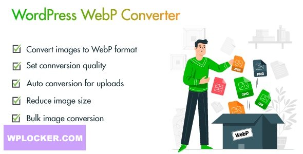 WebPio v1.0.0 - WordPress WebP Converter