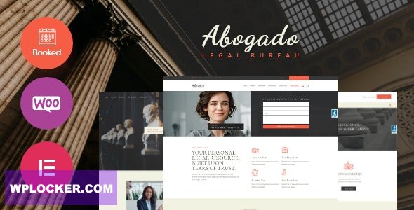 Abogado v1.1 - Lawyer Firm & Legal Bureau WordPress Theme