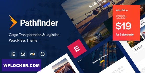 Pathfinder v1.6 - Cargo Transportation & Logistics WordPress Theme