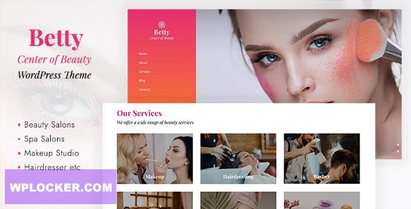 Betty v1.0 - Beauty Salon WordPress Theme