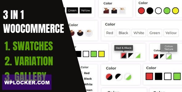 WooCommerce Variation Swatches And Additional Gallery v3.8
