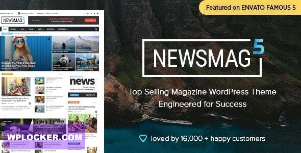 Newsmag v5.4 - News Magazine Newspaper