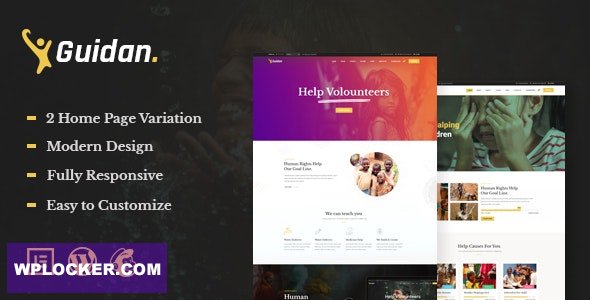 Guidan v1.0 - NonProfit Charity WordPress Theme
