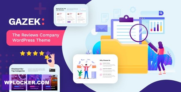 Gazek v1.3.3 - Review & Membership WordPress Theme