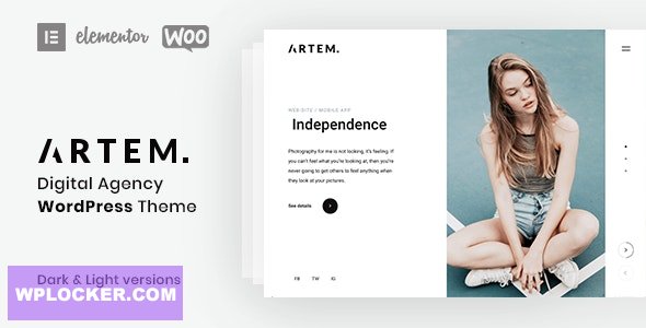 Artem v1.3.9 - Digital Agency WordPress Theme