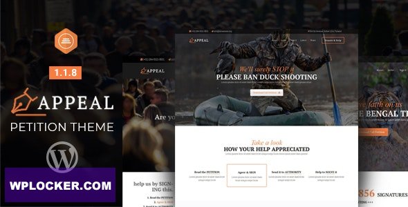 Appeal v1.1.8 – Fully Functional Petition Theme