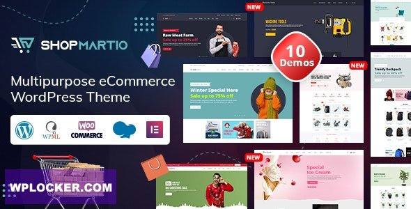 Shopmartio v1.0.5 - All-in-one eCommerce Store WordPress Theme