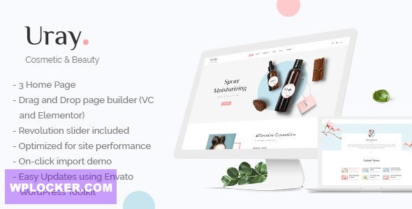 Uray v1.1.1 - Cosmetic & Beauty Shop WordPress WooCommerce Theme