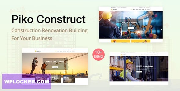 Piko-construct v2.6.5 - Construction WordPress Theme