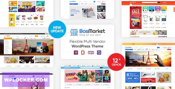 BosMarket v2.0.9 - Flexible Multivendor WooCommerce WordPress Theme