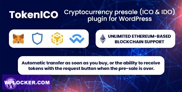TokenICO v1.1.2 - Cryptocurrency presale (ICO & IDO) plugin for WordPress