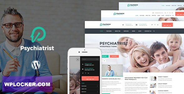 Psychiatrist v2.3 - WordPress Theme
