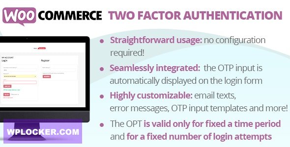 WooCommerce Two Factor Authentication v1.6