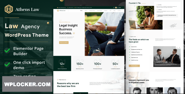 Athens v1.1.6 - Law Agency WordPress Theme