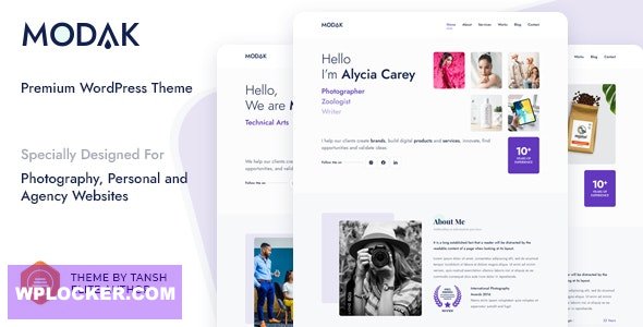 Modak v1.0.1 - One Page WordPress Theme