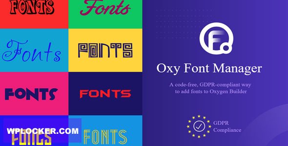 Oxy Font Manager v1.0