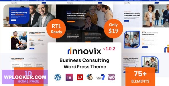 Innovix v1.0.1 - Business Consulting WordPress Theme