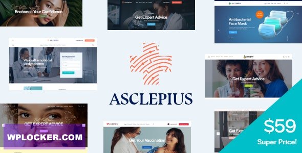 Asclepius v1.0 - Doctor, Medical & Healthcare WordPress Theme