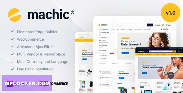Machic v1.1.3 - Electronics Store WooCommerce Theme