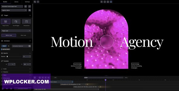 Montio.Page v1.3.0 - Interact & animate any WordPress site