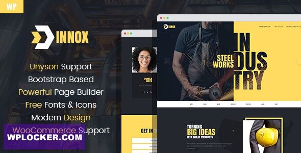 Innox v1.0.3 - Industrial WordPress Theme
