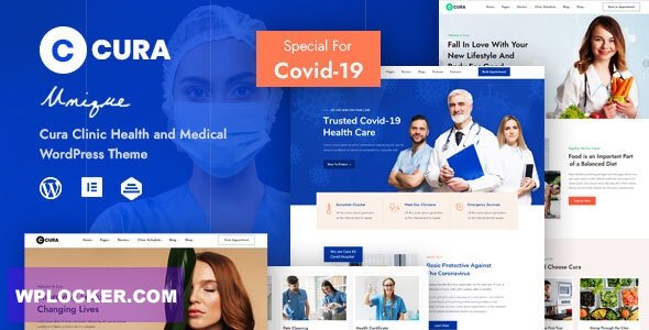 Cura v1.1.0 - Medical Clinic Theme