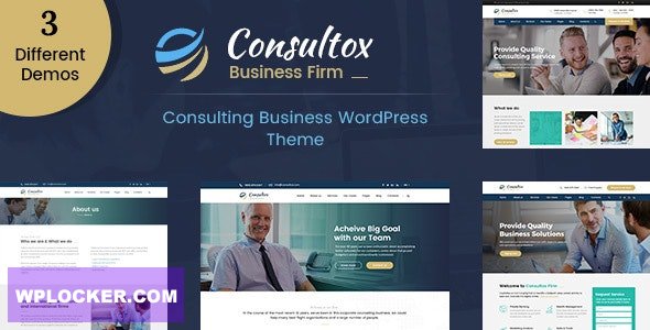 Consultox v2.3 - Consulting Business WordPress Theme